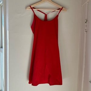 New Red Outdoor Voices Exercise Dress Size Medium